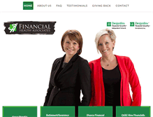 Tablet Screenshot of financialhealthassociates.com